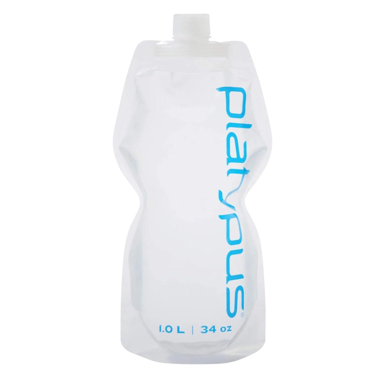 Platypus Softbottle Collapsible Backpacking Water Bottle With Closure Cap