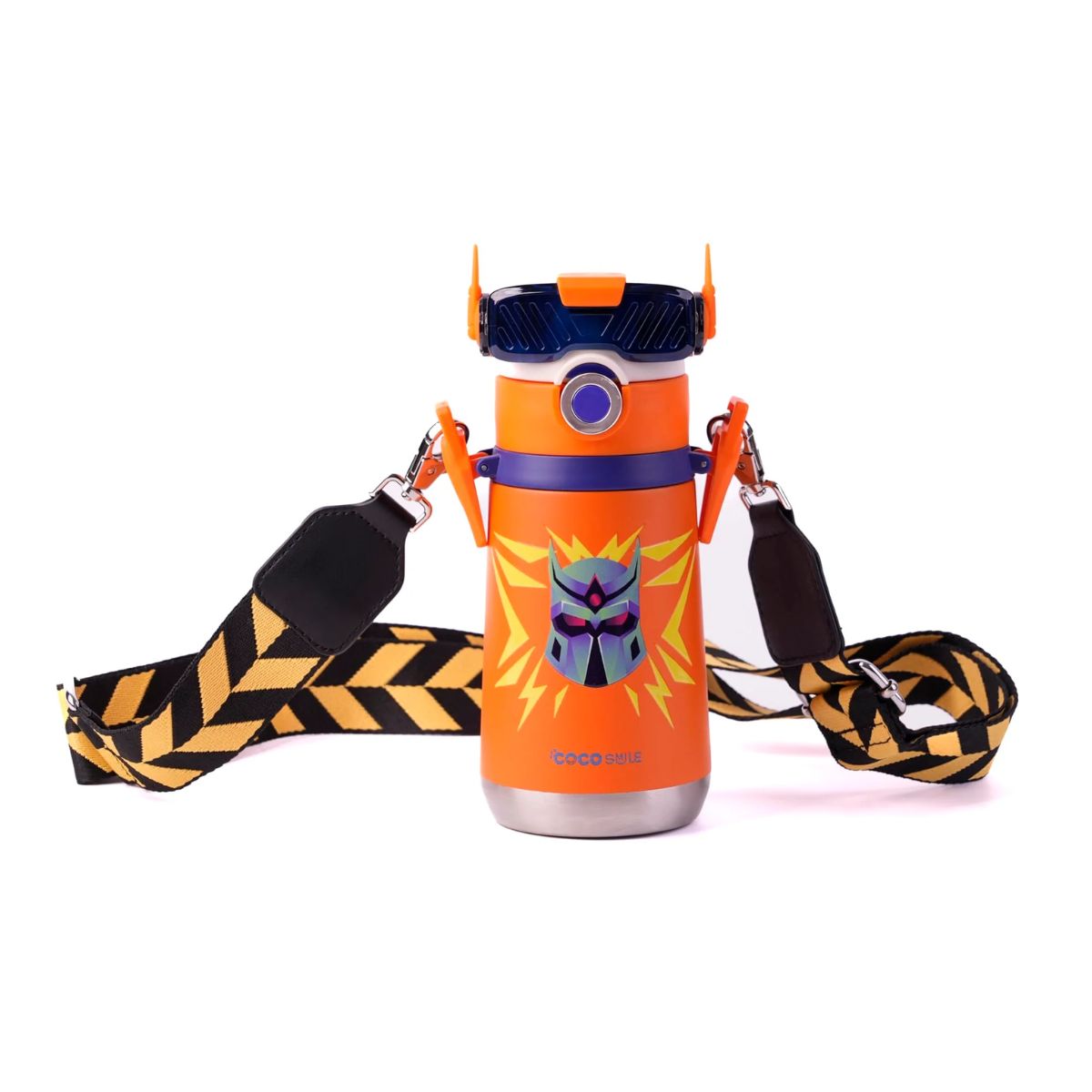Robot Thermal Kids Water Bottle, Enjoy Durable Insulated Design, Kids Water Bottles For School Boys