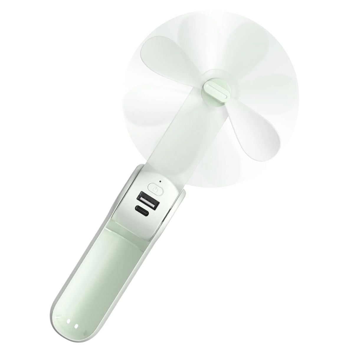 Frsara Portable Handheld Fan Rechargeable, Usb Rechargeable Small Pocket Fan, 2000Mah Battery - Koospark