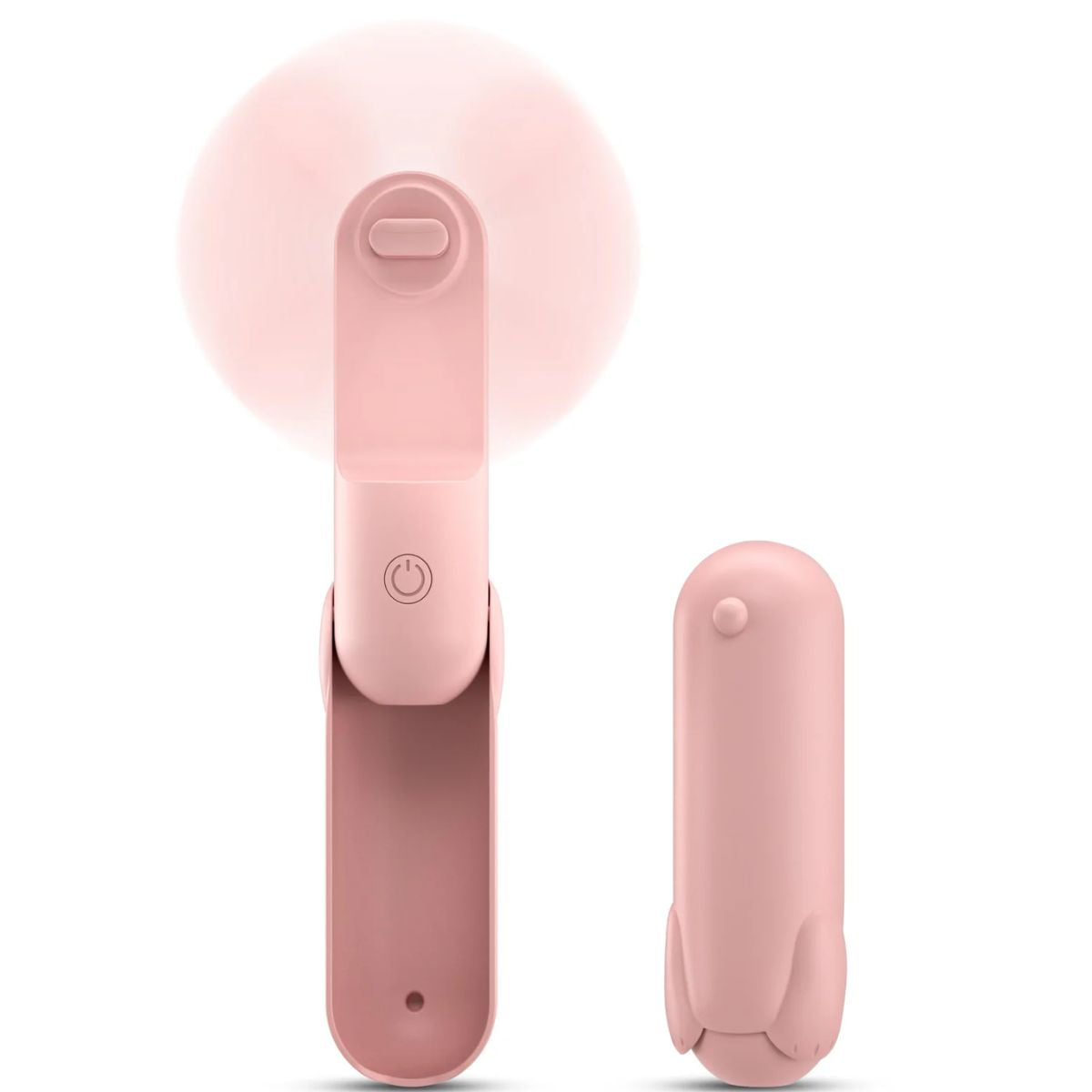 Portable Mini Handheld Fan For Women & Girls,1800Mah Usb Rechargeable, Ultra Quiet, 12H Runtime - Koospark