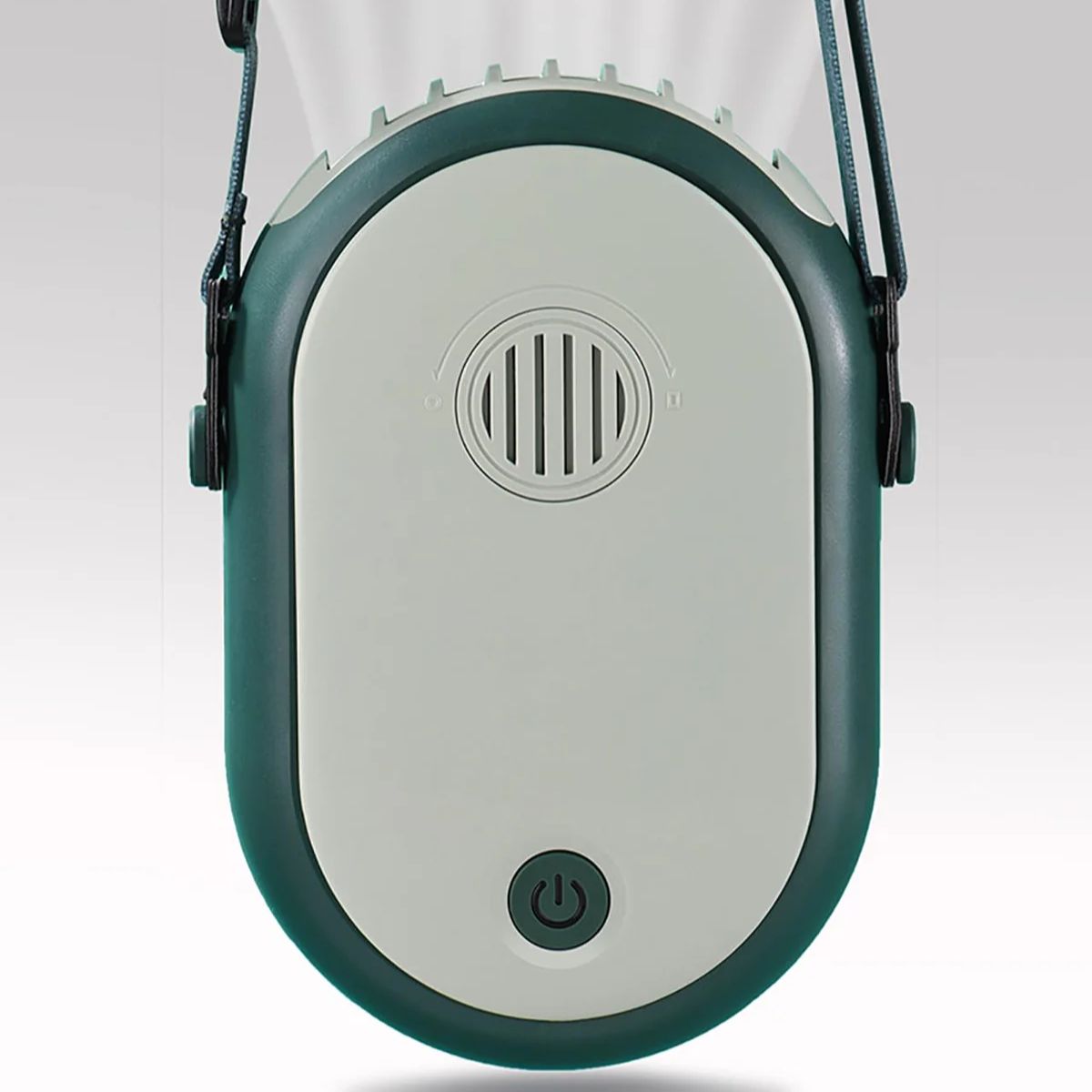 Portable Hanging Neck Fan Wearable Personal Handheld Fan Battery Operated Usb Rechargeable 3 Speed - Koospark