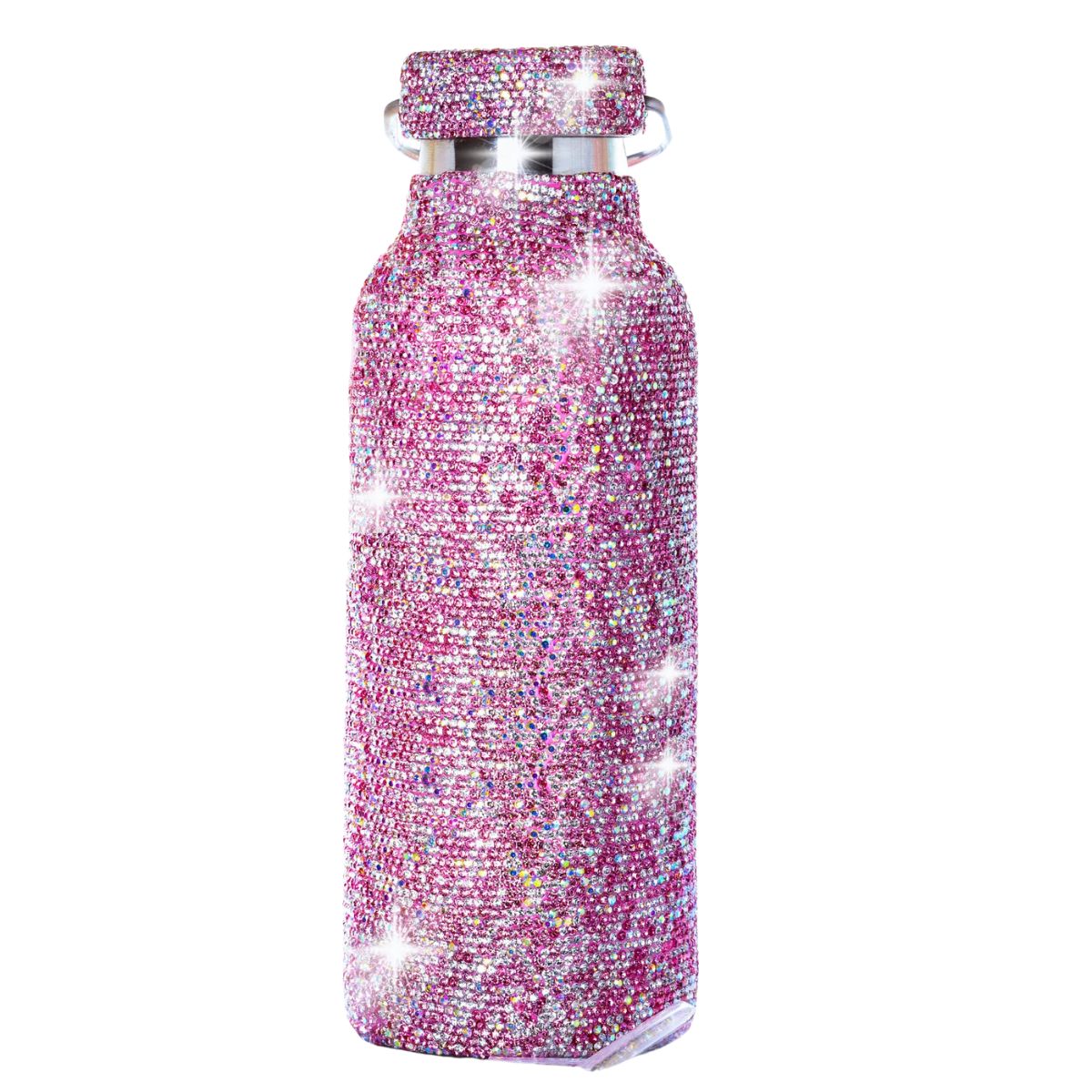 Diamond Water Bottle Bling Cup Glitter Water Bottle Rhinestone Dazzling Stainless Steel