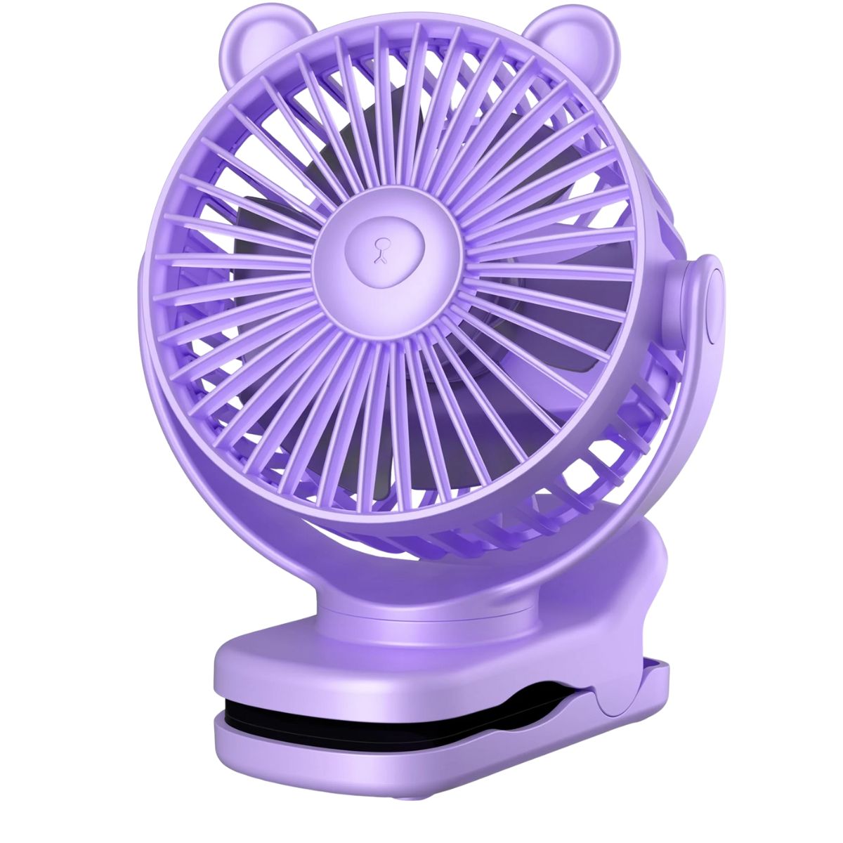 Clip On Fan, Rechargeable Portable Fan With 2000Mah Battery Operated, Stroller Fan With Powerful - Koospark