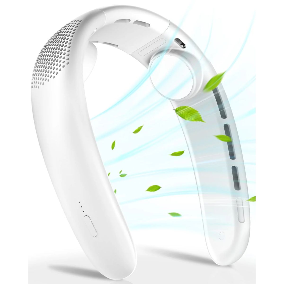 Zooy ultrathin neck fan bladeless portable personal fan available at Koospark