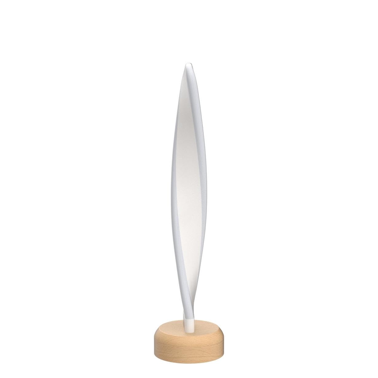 Lonrisway Modern Desk Light Rgb Wood Table/ Bedside Lamp 7 Color-Changing Natural Beech Night Light For Living Room Bedroom Game Room Creative Home Decor, Unique Romantic Funny