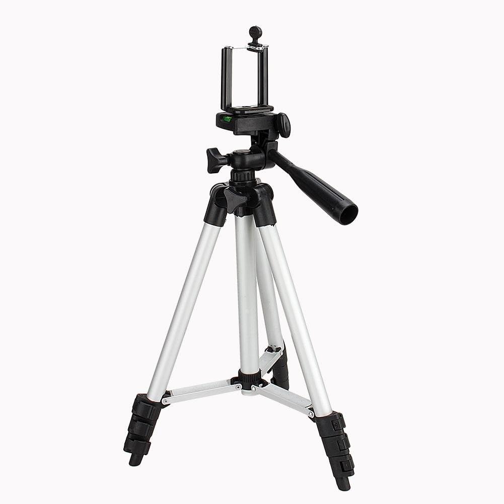 Yosoo Portable Camera Tripod, Extendable Smartphone Tripod Stand Adjustable Camera Mount Camera Tripod Stand Bracket Holder For Most Cell Phones Travel Vlogging Livestreaming