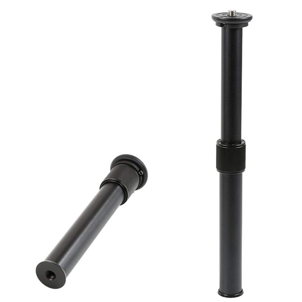 Fiewszihu Tripod Center Column Extension Extender Telescopic 2 Section Pole Rod For Photo Studio Monopod Camera Dslr