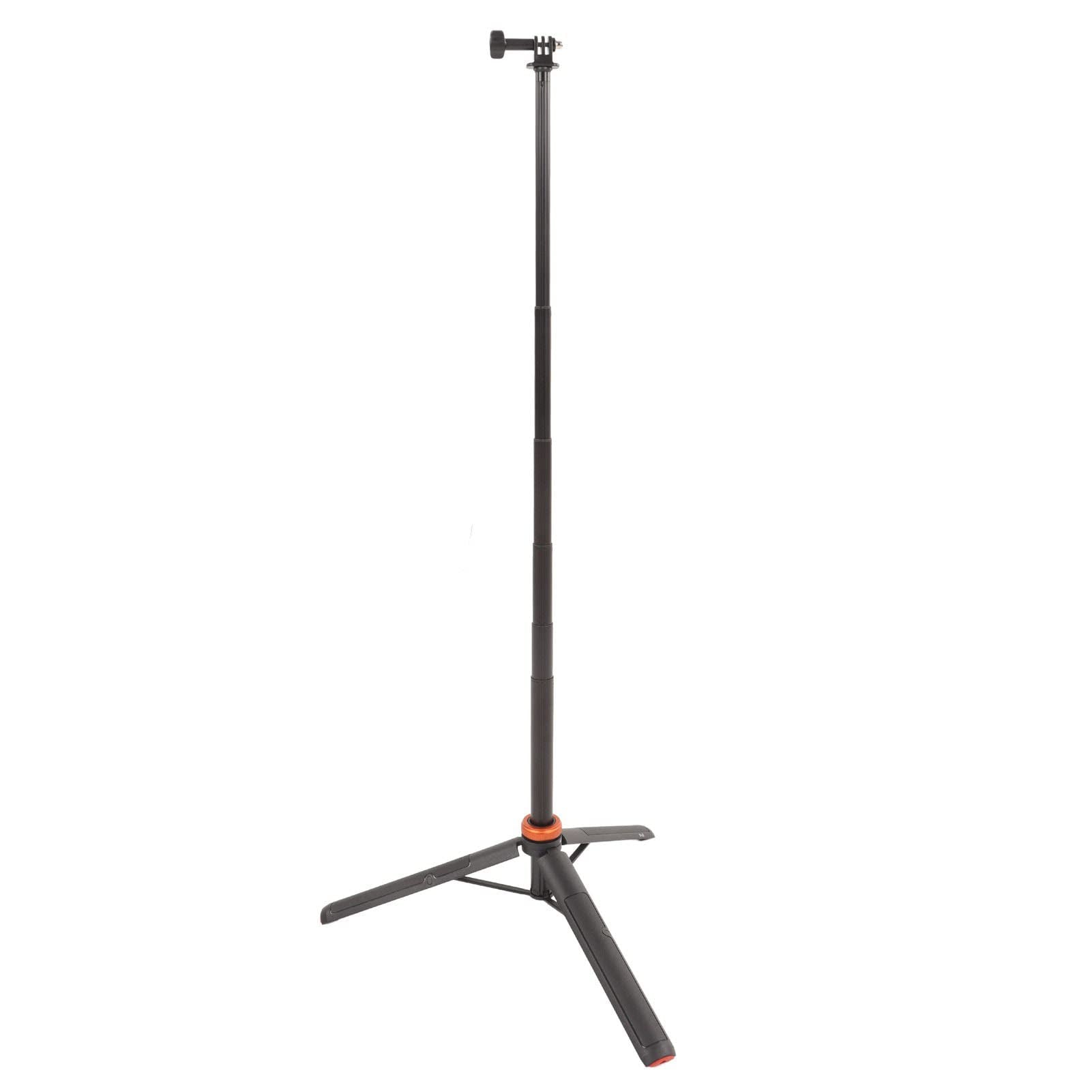 Evtscan Multifunctional Action Camera Stand With Adapter Retractable Tripod Foldable Selfie Stick