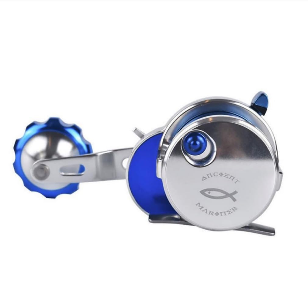 Ancient Mariner Slow Pitch Jigging Reel, Incredible Durability Star-Drag Jigger Fishing Reel Saltwater Conventional Reels