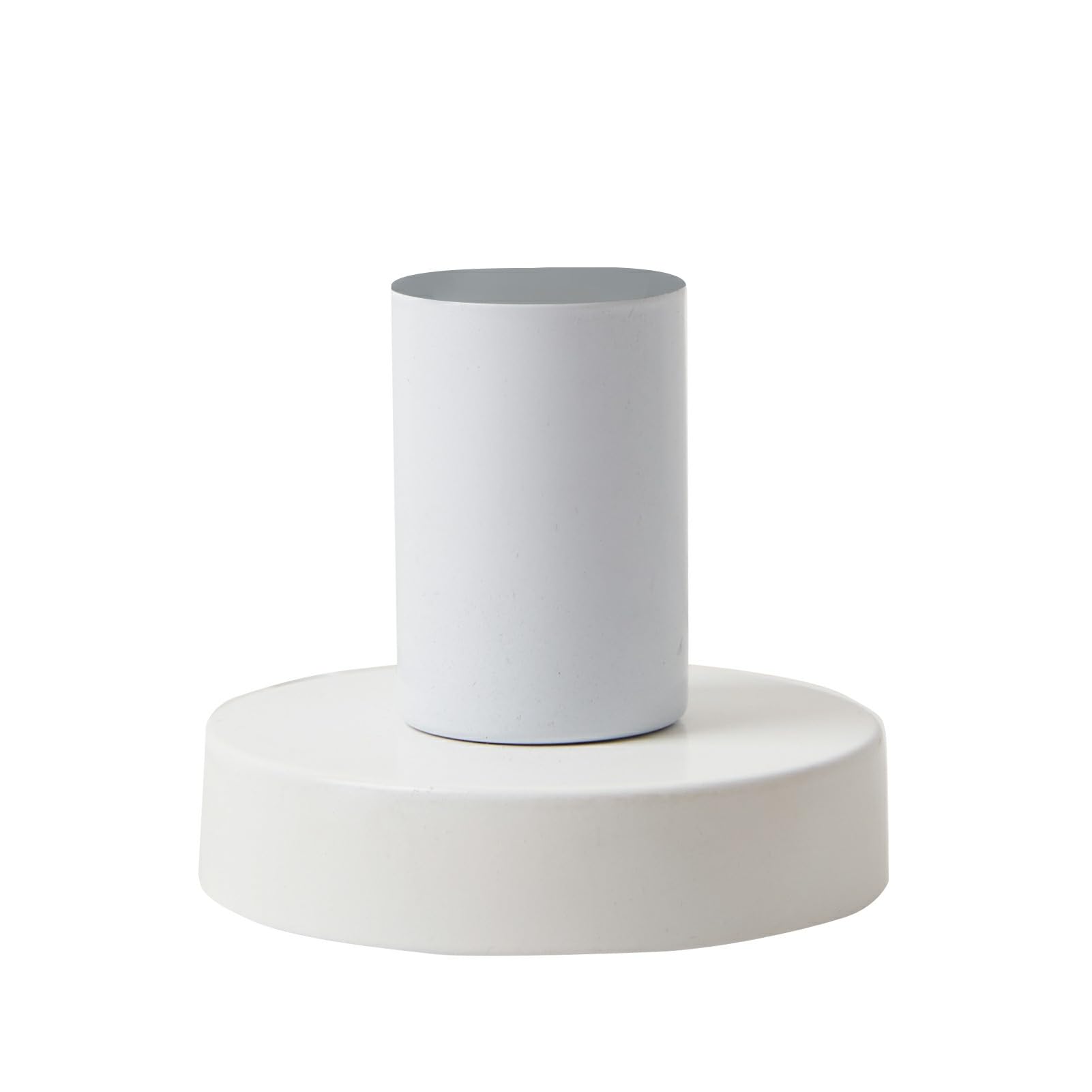 Wiheajuora Vintage Table Lamp, Industrial Desk Lamp Small Retro Night Light Steampunk E26 Lamp Holder For Home Lighting Decor, Cafe Bar, Studio Antique Decor, White (Without Bulb)