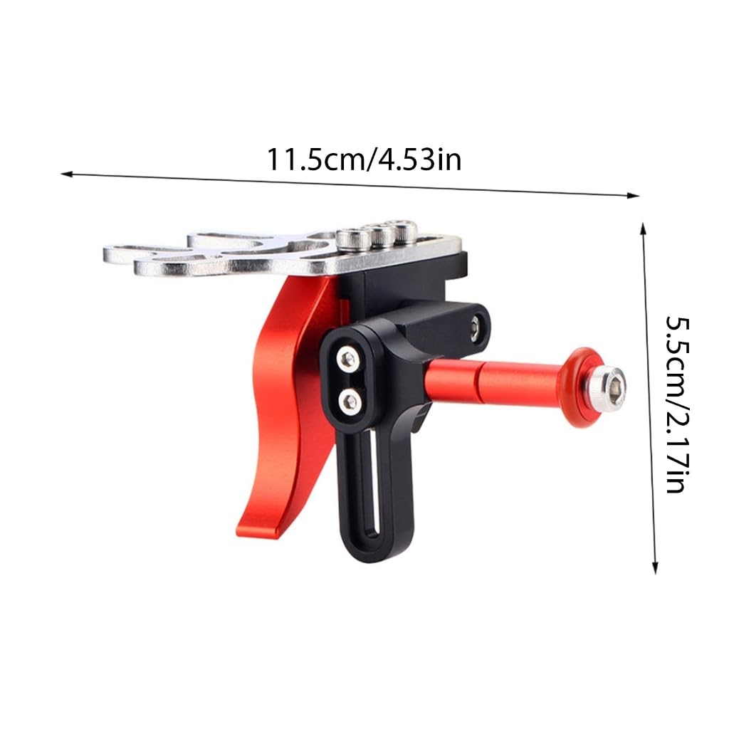 Yushtpo Shutter Release Extension Mount Adapter For Underwater Camera Housing Diving Tray