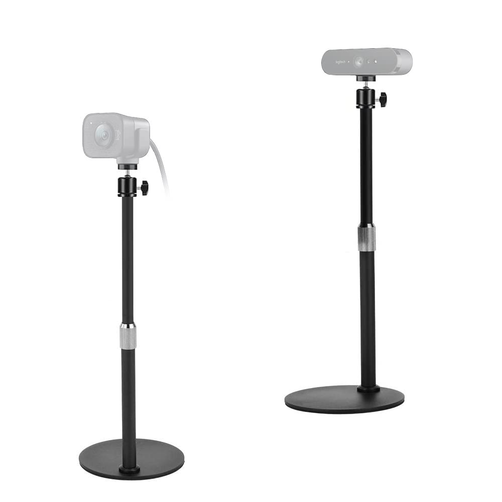 Acetaken C920S Webcam Tripod Stand Compatible With Logitech C920S C930E C922 C615 C925E Brio Streamcam Webcams - 18'' Height