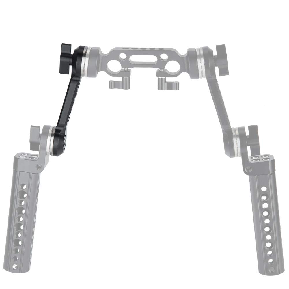 Niceyrig Rosette Extension Arm For Arri Standard M6 Thread Mount Applicable For Handgrip Heavy Shoulder Rig Support System