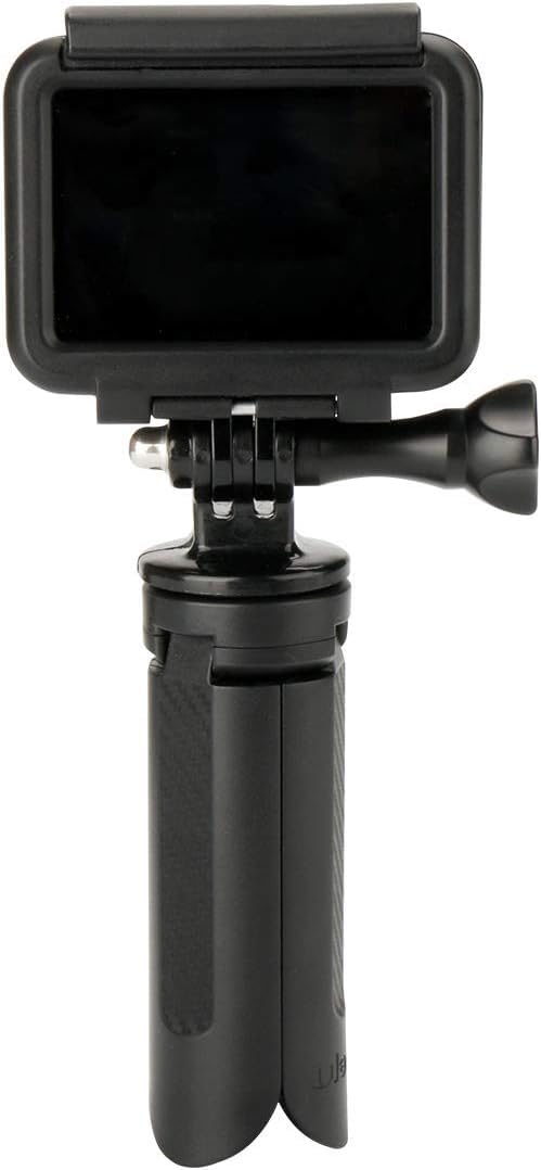 Ulanzi Mini Tripod Stand For Selfie Stick Monopod Stabilizer, Portable Folding Desktop Stand For For Zhiyun Smooth Q/Smooth 4/ Feiyu/Dji Osmo Mobile 2 Gimbal
