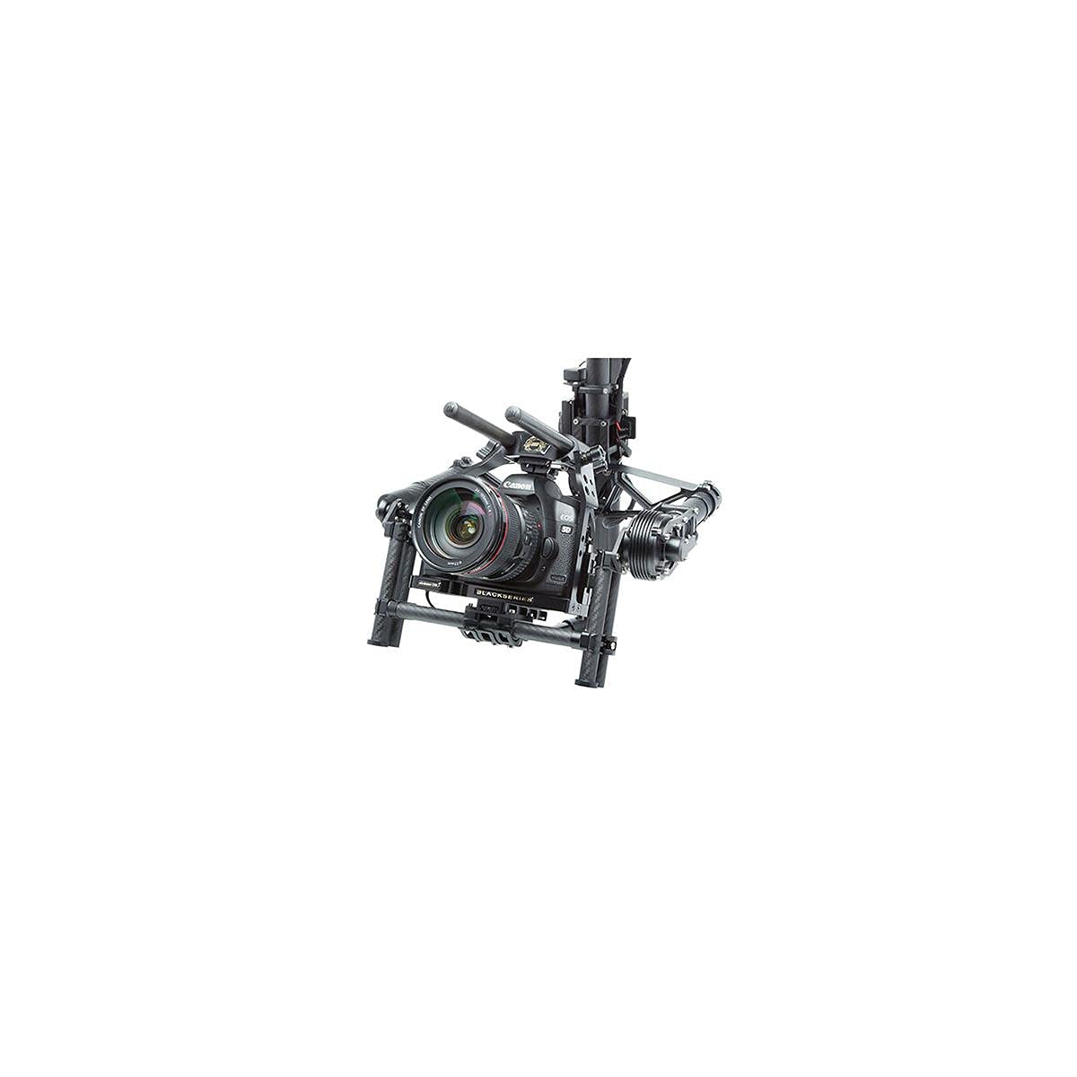 Redrock Micro Dslr Ultracage Gimbal Kit, Dslr Ultracage, Universal Hot Shoe Top-Mount, Anti-Rotation Locator Pins, Pair Of 6" Carbon Fiber Rods