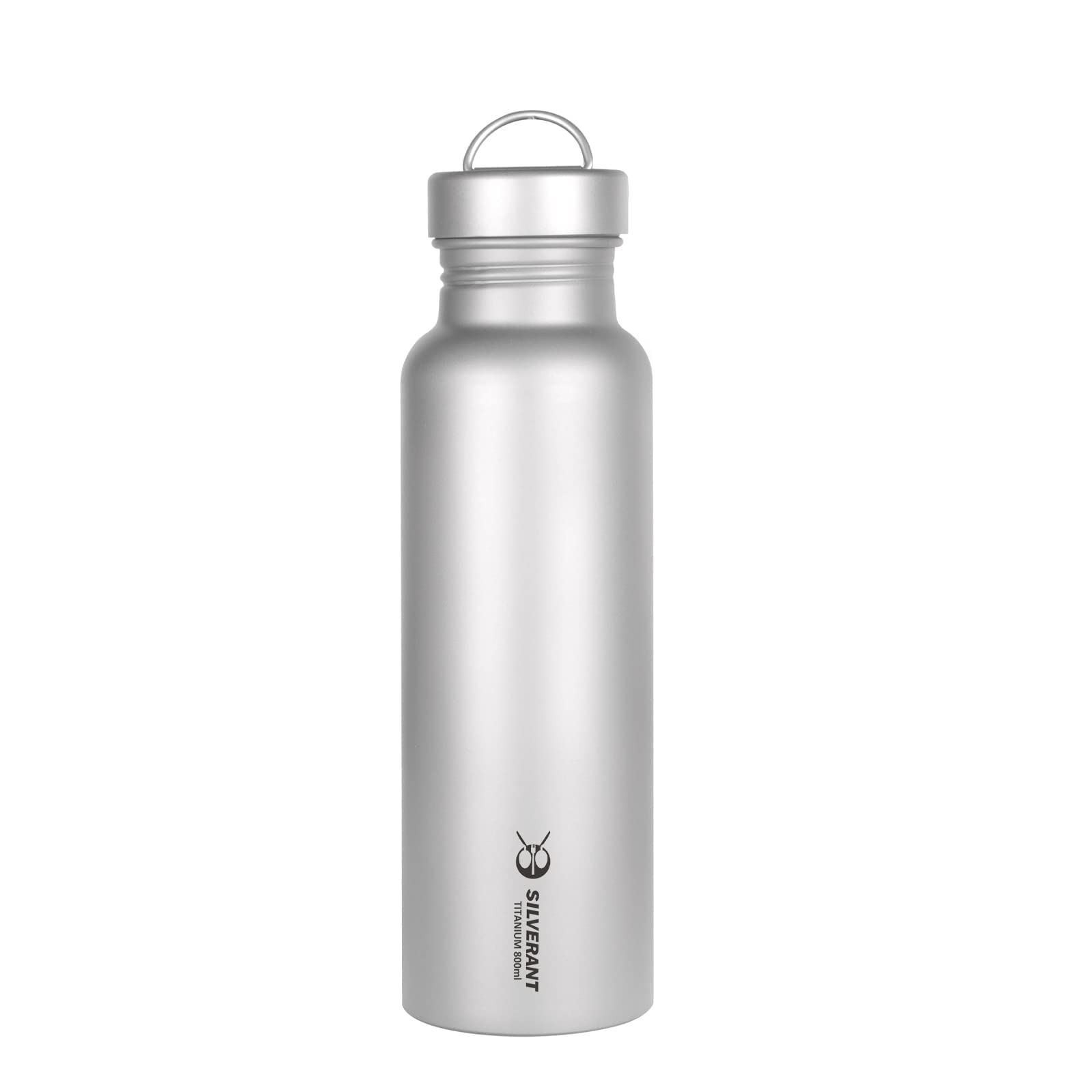 Titanium Ultralight 800Ml/27 Fl Oz Leakproof Outdoor Camping Hiking Sports Water Bottle