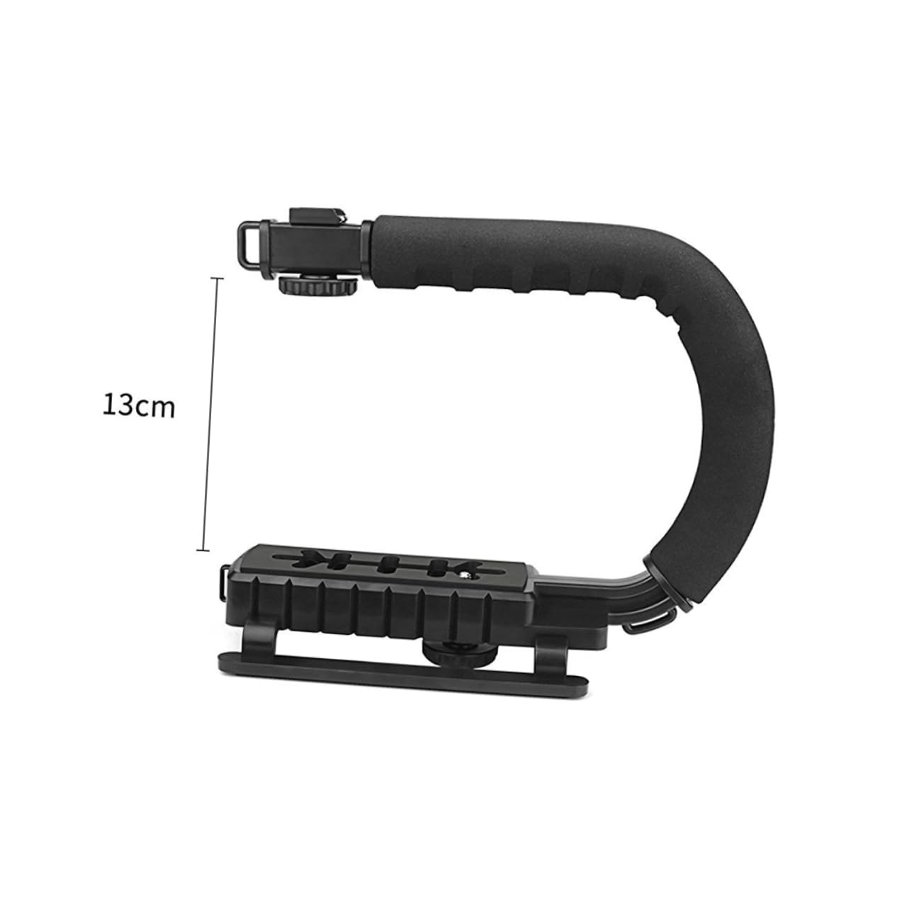 Homsfou U Shape Bracket Handle Grip Stabilizer For Dslr Stabilizer Grip Camera Foam Handle Anti-Skid Pads