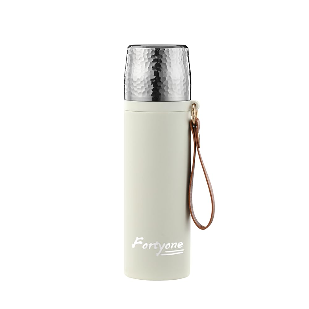 Fortyone Vacuum Cup Coffee Vacuum Bottle 316 Premium Stainless Steel Vacuum Insulated Tea Infuser
