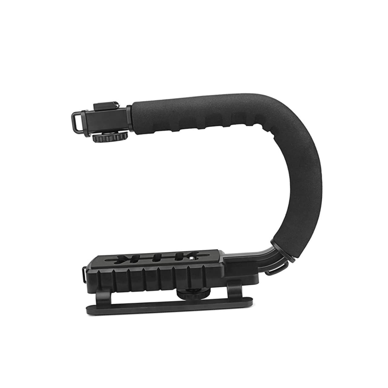 Osaladi Dslr Camera Camcorder Video Stabilizer Grip U Shape Bracket Stabilizer Grip 1/4 Screw Hole Foam Handle