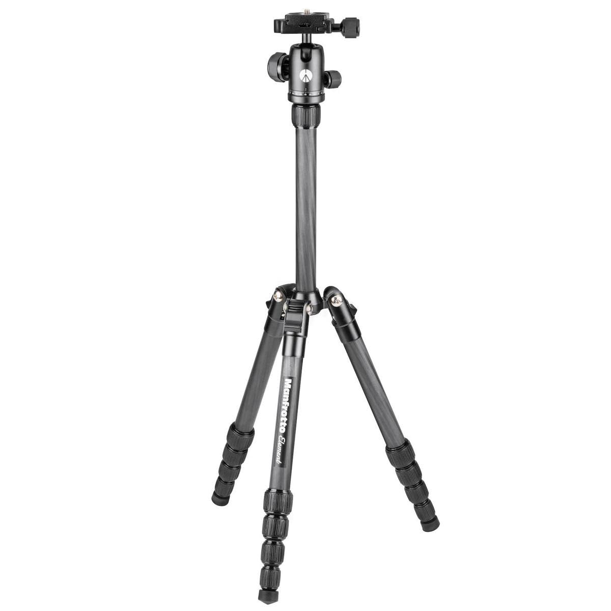 Manfrotto Element Traveller Small 5-Section Carbon Fiber Tripod With Ball Head