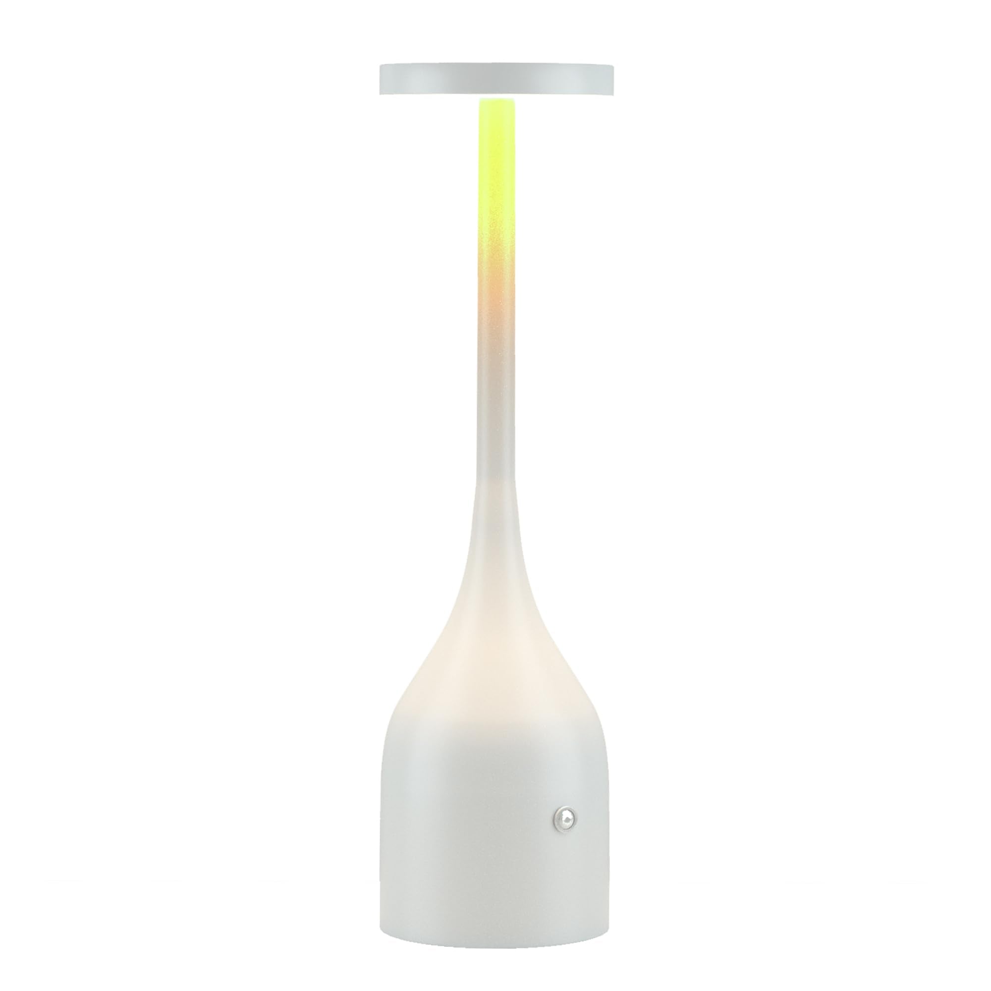 Yogaret White Cordless Lamp,5000Mah Rechargeable Battery Powered Table Lamp Waterproof&Portable For Outdoor Patio/Home Dining Dinner Room Tables Light
