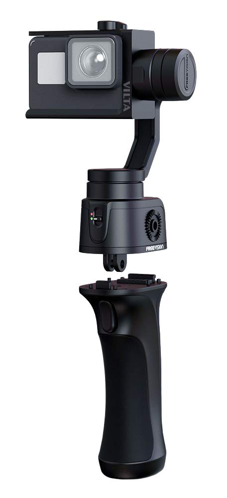 vision Vilta Best Performance, Stable, Versatile, Durable, Adaptable 3-Axis Gimbal, Black (Vilta-G)