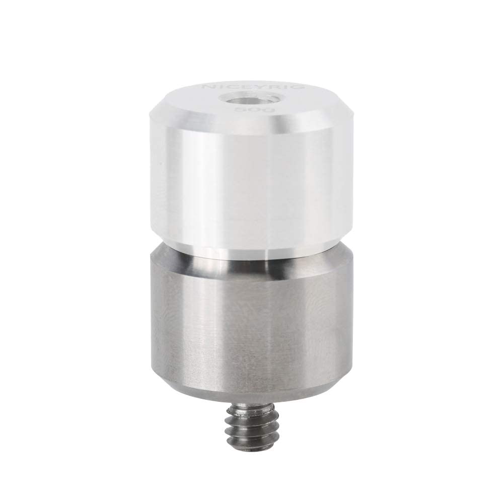 Niceyrig Couterweight 50G Applicable For Dji Ronin S/Sc/Rs2/Rsc2 And Zhiyun Gimbal Stabilizer For Bmpcc 4K&6K Heavy-Sided Camera Counter Weight - 430
