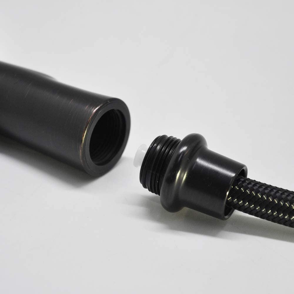 Houtingmaan Kitchen Sink Sprayer Replacement - Kitchen Sprayer Replacement, Side Sprayer For Kitchen Sink, Sink Sprayer Head With Hose And Holder, Oil Rubbed Bronze