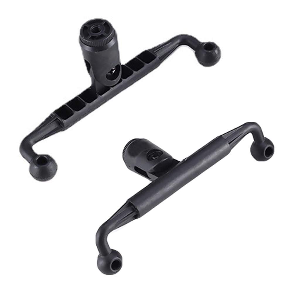 Thtrht 2 Pack Double 17Mm Ball Head Joint Splitter With 1/4 Thread Mount Dual Phone Holder Adapter For Phone Tripod Desk Ring Light Camera Tripod Stand Selfie Stick Phone Clip Bed Stand Holder