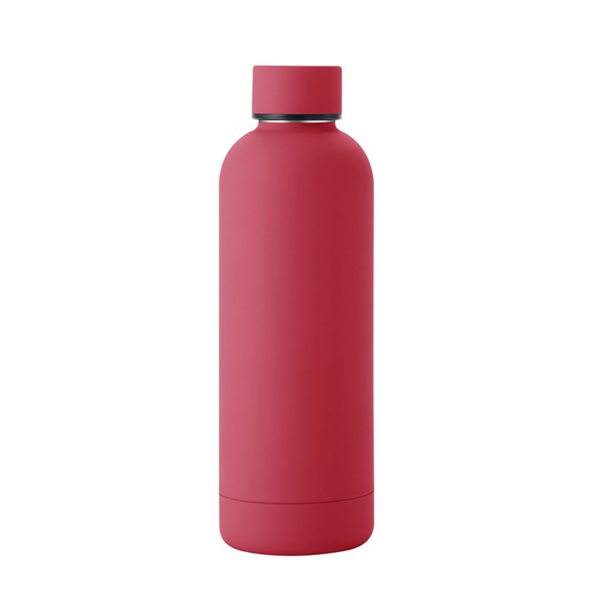 17Oz Stainless Steel Insulated Narrow Mouth Sports Water Bottle, Double Wall Cola Shape