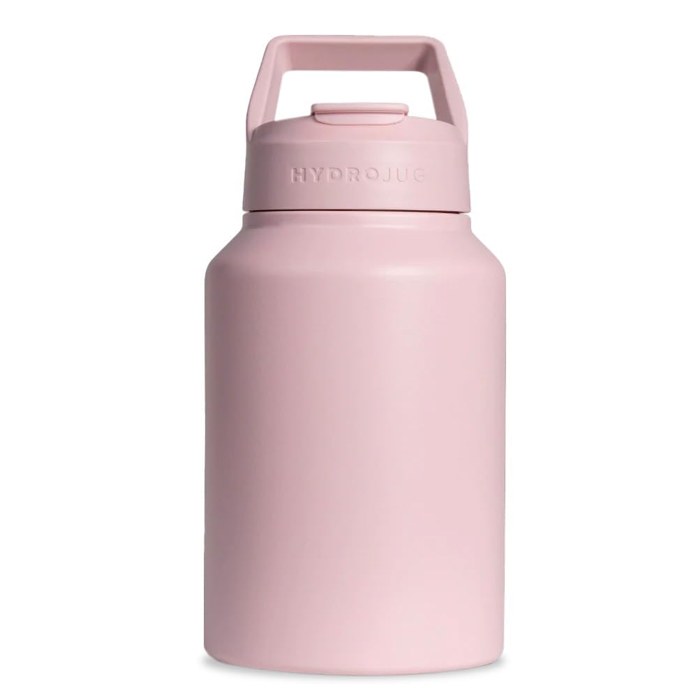 Hydrojug Sport - Stainless Steel Tumbler With Straw, Vacuum Insulated, 64Oz Leakproof Water Bottle