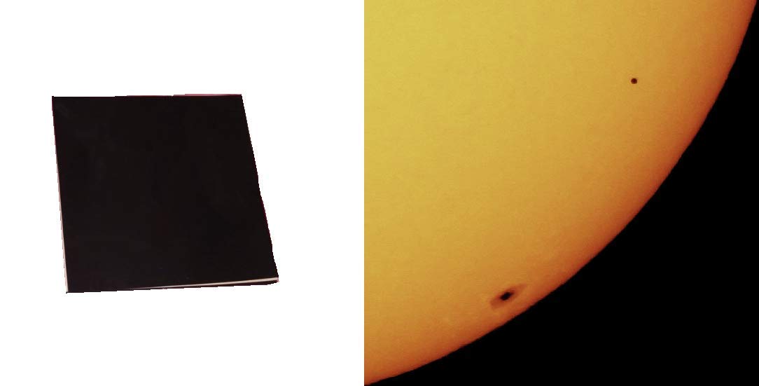 Thousand Oaks Optical 4"X4" Solar Filter Sheet For Telescopes, Binoculars And Cameras