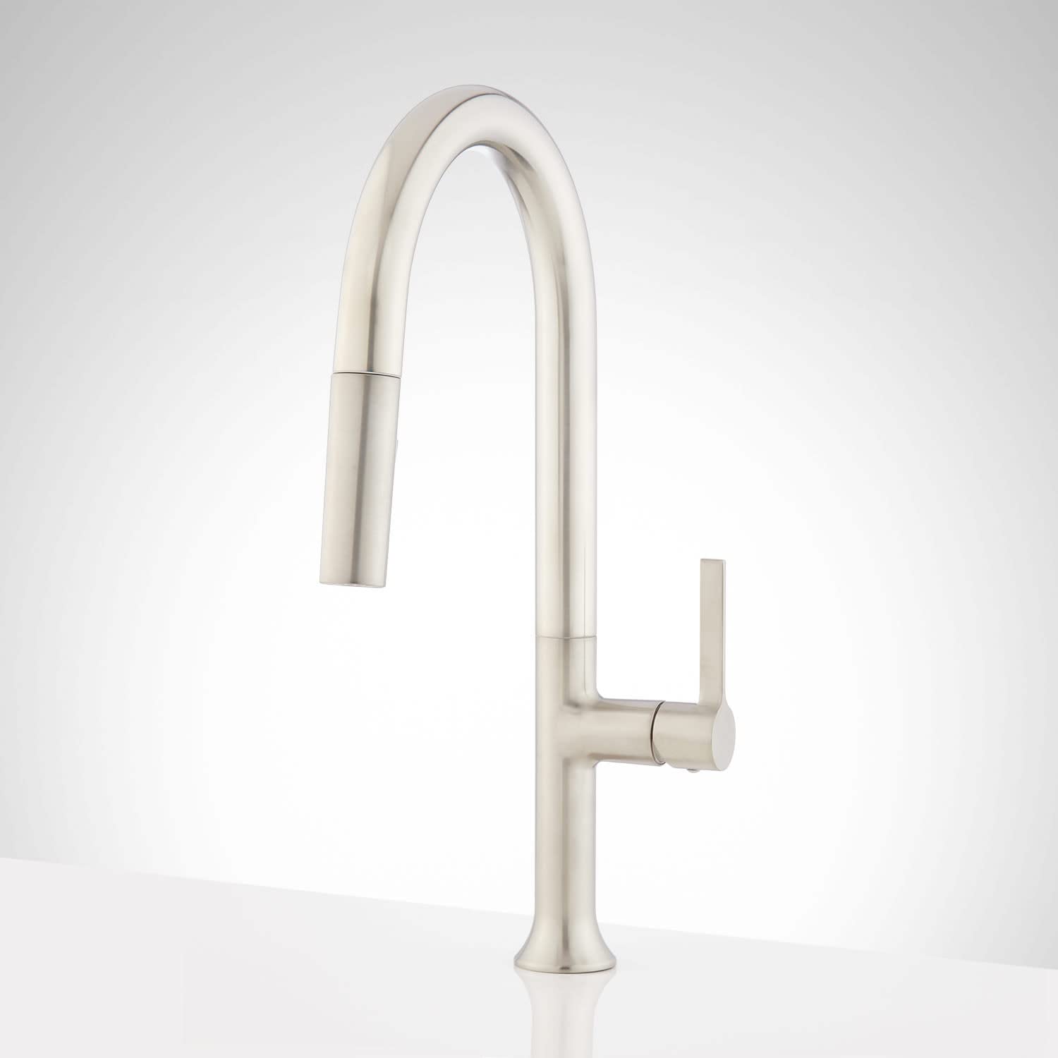 Signature Hardware 450080 Bok 1.8 Gpm Single Hole Pull Down Kitchen Faucet