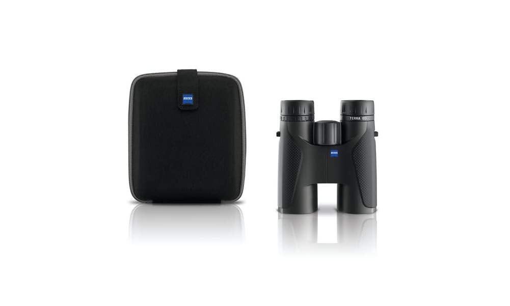 Zeiss Terra Ed Binoculars 10X42 Waterproof, And Fast Focusing With Coated Glass For Optimal Clarity In All Weather Conditions For Bird Watching, Hunting, Sightseeing, Black