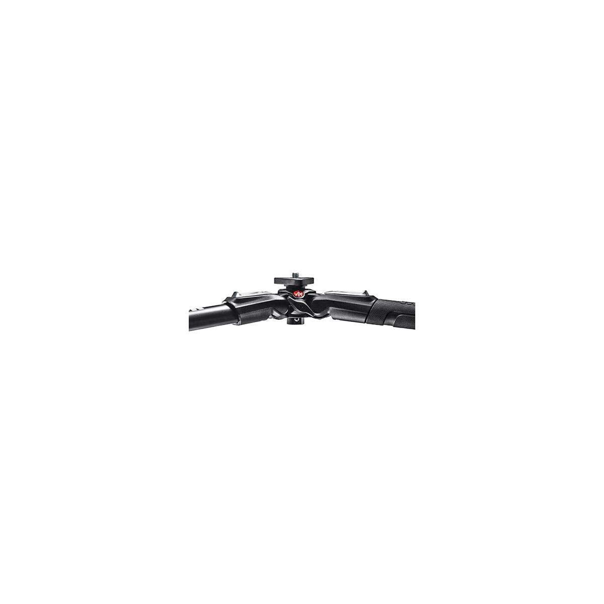 Manfrotto 190X Aluminum 3-Section Tripod Kit With Xpro Fluid Head (Mk190X3-2W)