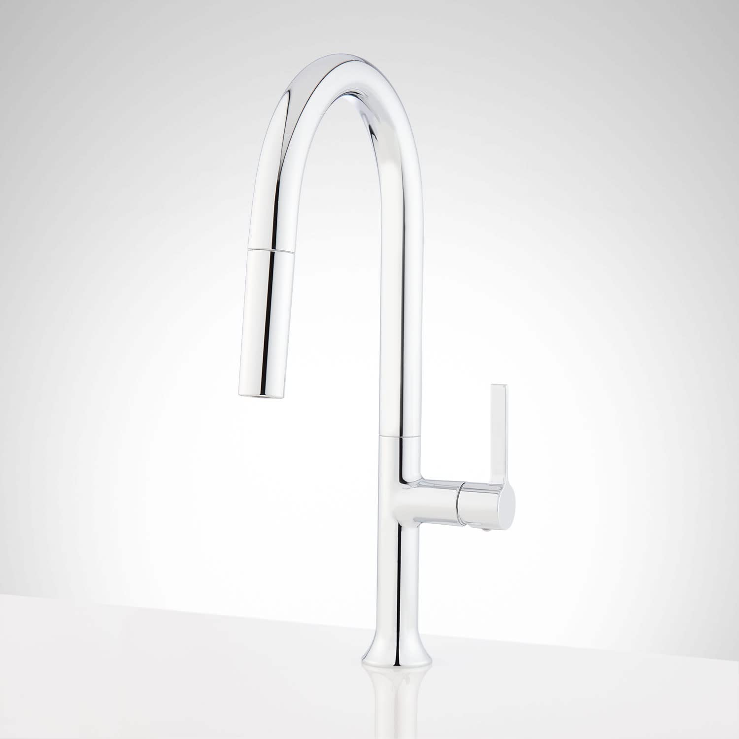 Signature Hardware 450079 Bok 1.8 Gpm Single Hole Pull Down Kitchen Faucet