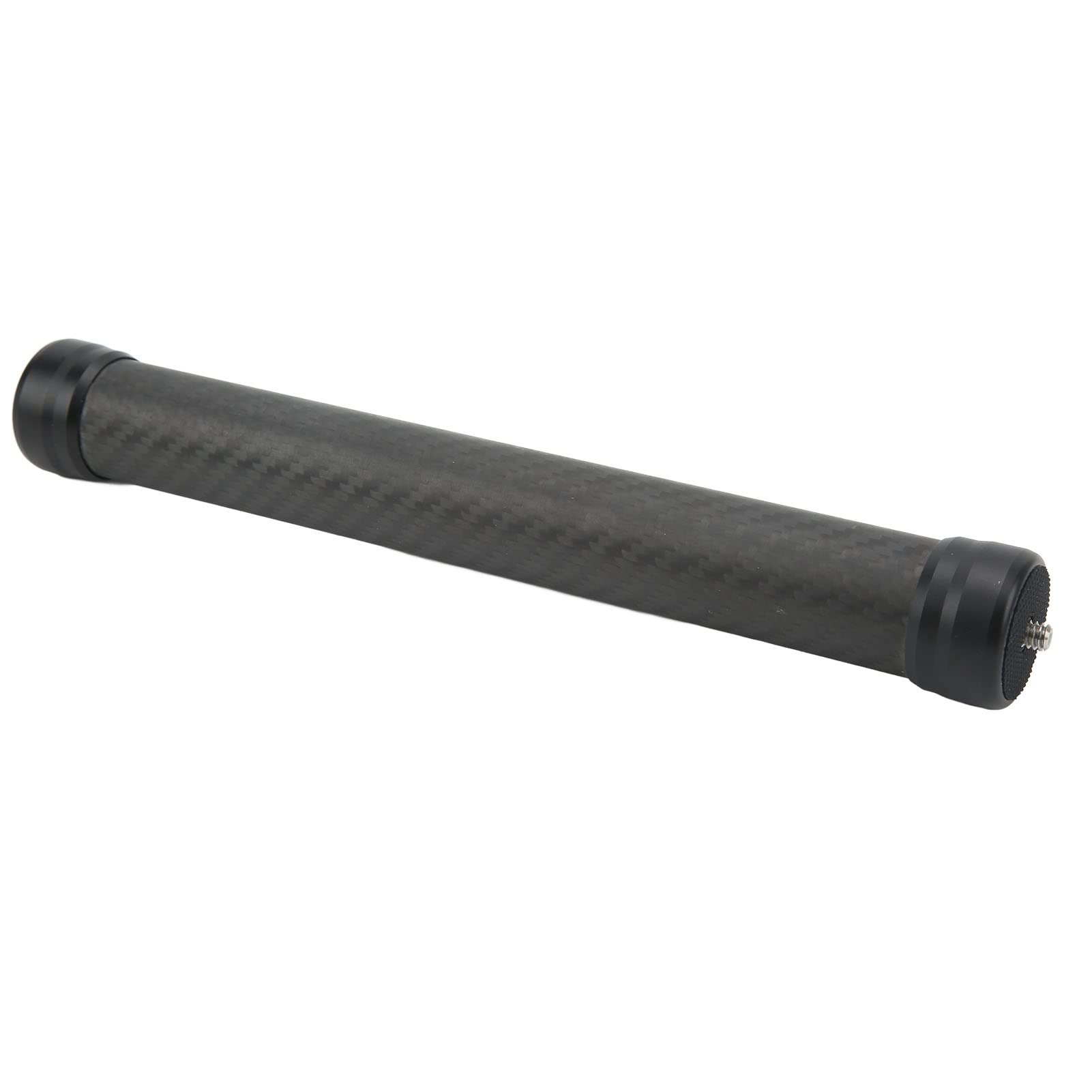 Acouto 25Cm Camera Stabilizer Extension Pole Aluminum Alloy Carbon Fiber 33Mm Diameter 1 4In Stick For S Camera Pole 25Cm Camera Stabilizer Extension Pole Camera Stabilizer