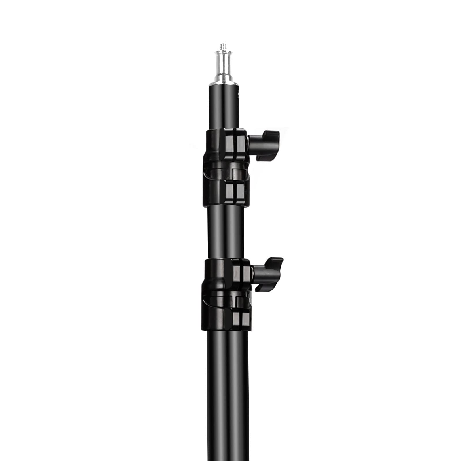 Supon 2 Packs Heavy Duty Light Stand 10Ft/300Cm, Adjustable Air-Cushioned Metal Photography Tripod Stand With 1/4-Inch Screw For Photo Studio Flash Monolight Ring Light Softbox Reflector
