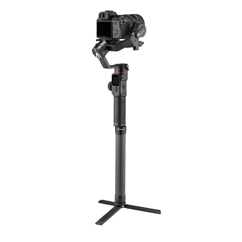 Manfrotto Extension In Carbon Fibre For Gimbals, For Portable 3-Axis Professional Gimbals For Mirrorless And Reflex Cameras, Perfect For Photographers, Vloggers And Bloggers