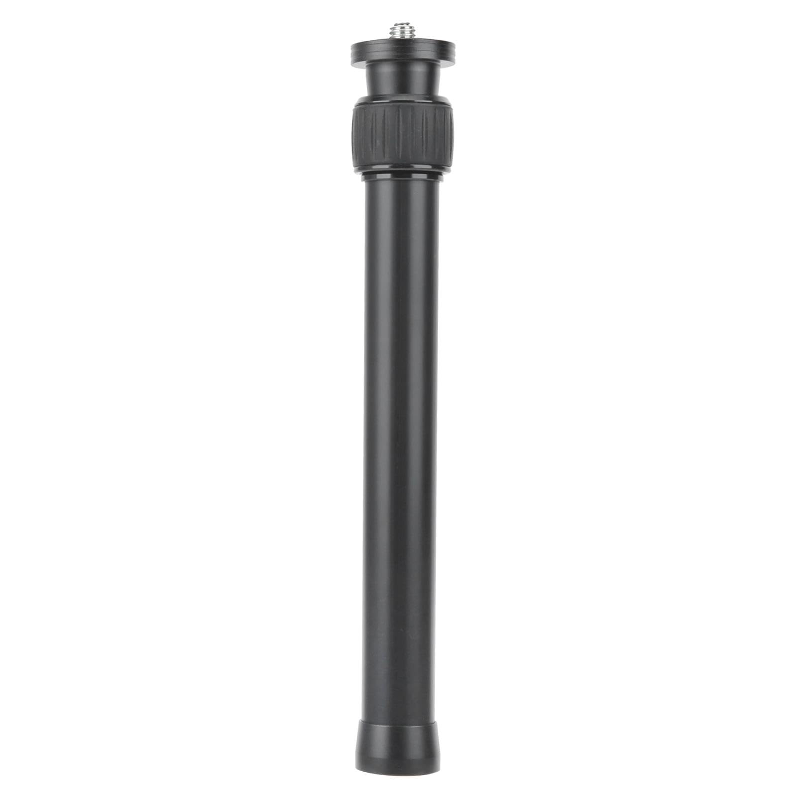 Allesoky Premium Tripod Extension Tube - Aluminum Alloy Center With/4In & 3/8In Screw - For Enhancing Stability And Reach Of Your Tripod Setup