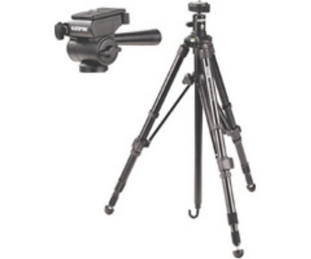 Sunpak Fieldmaster Tripod With Universal Pan Head And Universal Ball Head