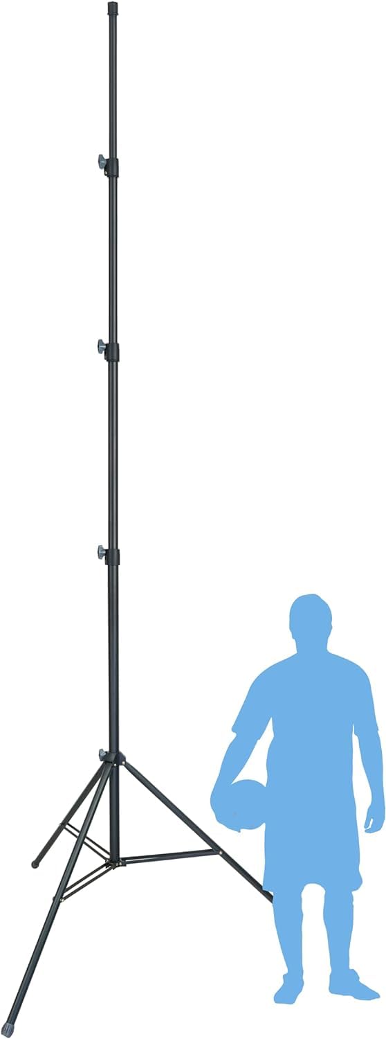 Xbotgo T4 Tripod Set, Alloy Structure, Up To 13 Feet, Professional Storage Bag, Non-Slip Feet Wind Resistant, For Soccer/Basketball Games, Built-In Cushion Pad & 1/4" Screw, Dslr Camera
