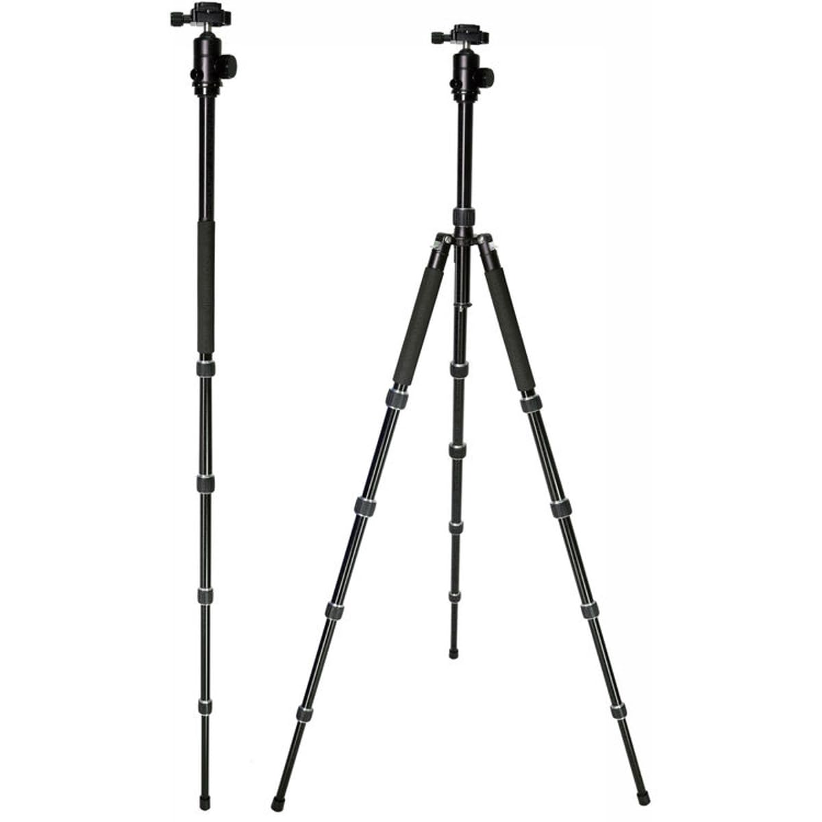 Vidpro At-52 Venturemaxx Professional 5-Section Aluminum Travel Tripod With Ball Head
