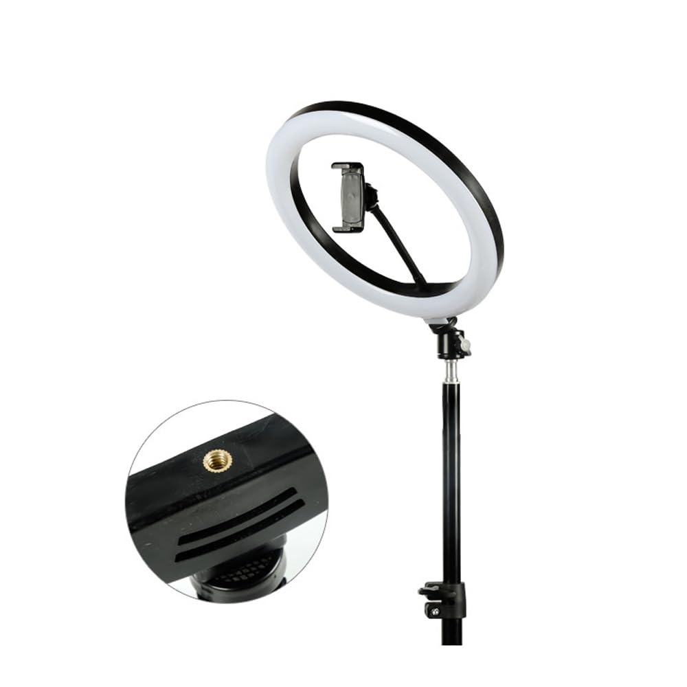 Thtrht 10'' Ring Light Replacement Parts Usb Switch Phone Holder 1/4 Screw Joint Without Tripod Stand For Photography Led Circle Lamp Ringlight Video Live Streaming Fill Lights Camera Webcam