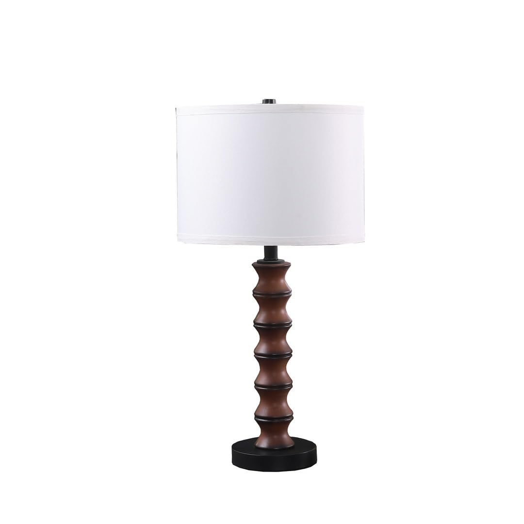 Nicbex Holly-Tl-00120-Dx Table Lamp, 27.5Inch, Cherry