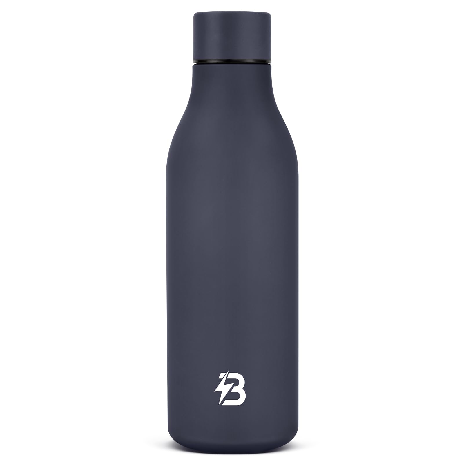 Insulated Metal Water Bottle, 18 Oz Stainless Steel Leak-Proof Gym Water Bottle