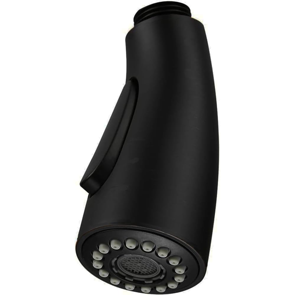 Weirun Kitchen Faucet Head Replacement Kitchen Sink Faucet Head Parts Pull Down Faucet Arc Sprayer Pull Out Faucet Spray Head Attachment Kitchen Faucets Nozzle Replacement Matte Black