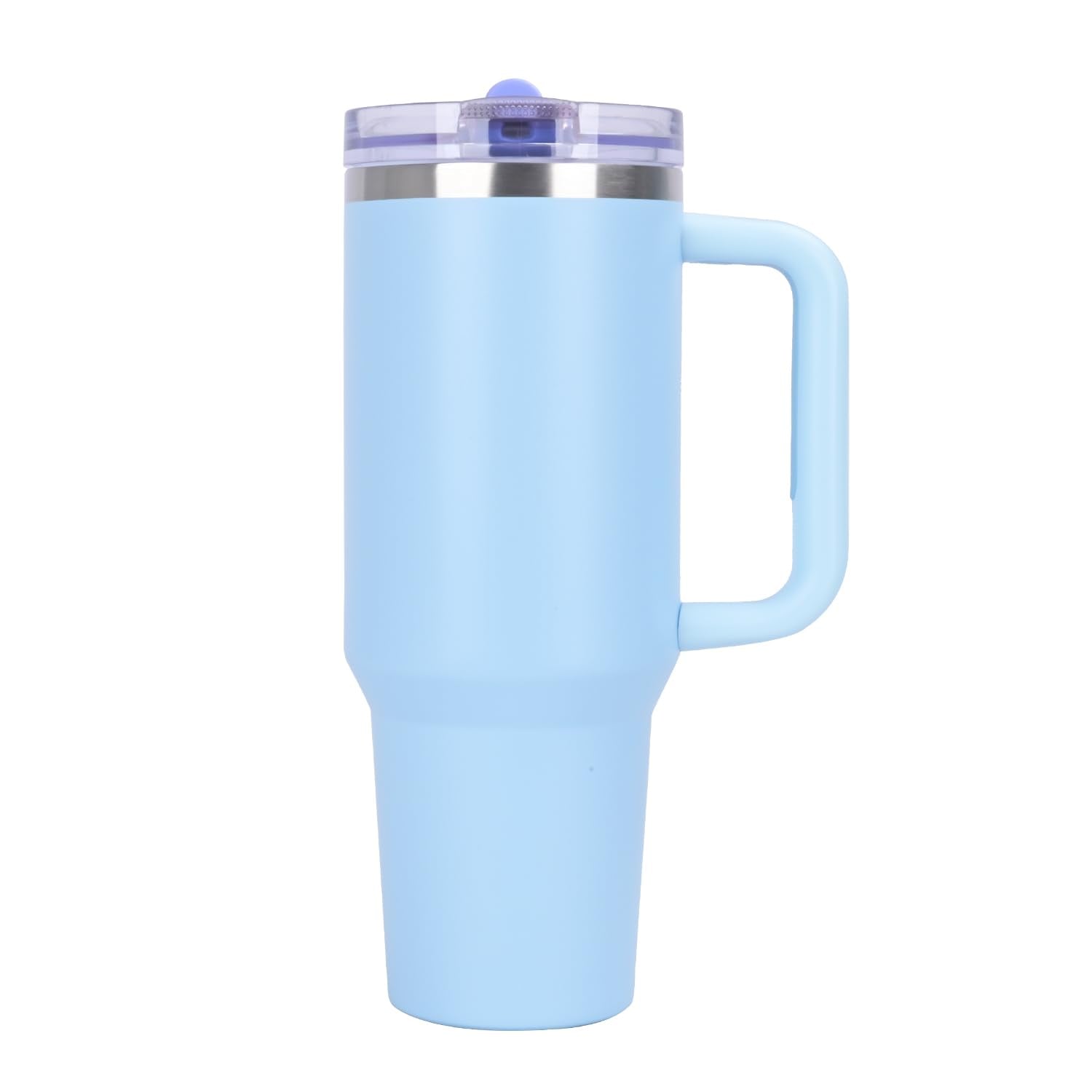 Quencher Protour 40 Oz Tumbler With Handle - 100% Leak-Proof Vacuum Insulated Stainless Steel Water