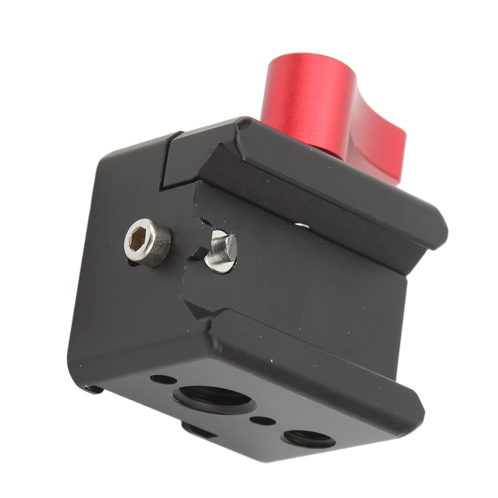 Agatige Clamp Accessory Mount, Clamp Mount Stabilizer Chute Expansion Mount 1/4 Inch 3/8 Inch Cold Shoe Monitor Expansion For Ronin Rs3 Rs3 Pro Rs2 Rsc2