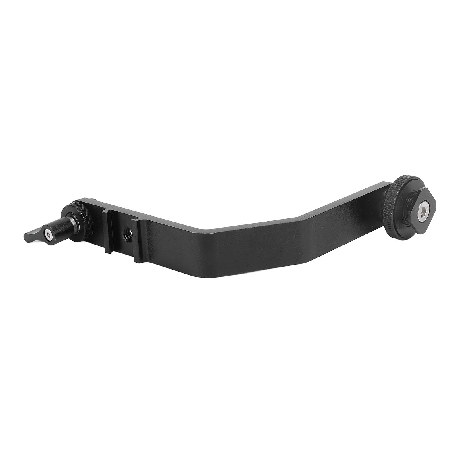 Gowenic Universal 4K Hd Multimedia Interface Camera Field Display Stabilizer Arm With 360 Degree Tilt, Led Light And Mic Expansion For F7 Fw703 Lut7S T7 7